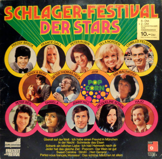Various - Schlager-Festival Der Stars (LP) 50580 Vinyl LP Goede Staat