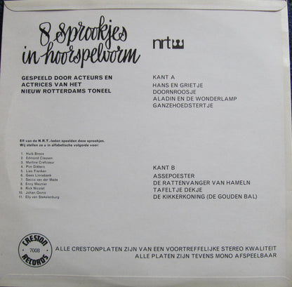 Various - 8 sprookjes in hoorspel (LP) 46672 Vinyl LP VINYLSINGLES.NL