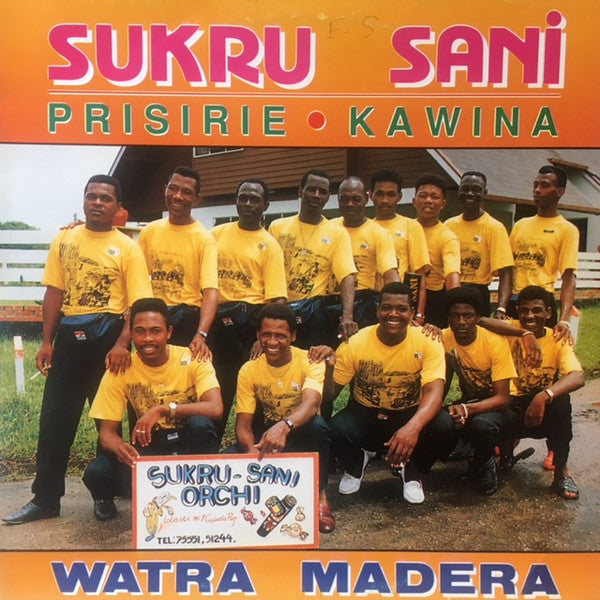 Sukru Sani Kawina Band - Watra Madera (Maxi-Single) Maxi-Singles Vinyl Very Good (VG) <br> Hoes Good Plus (G+)