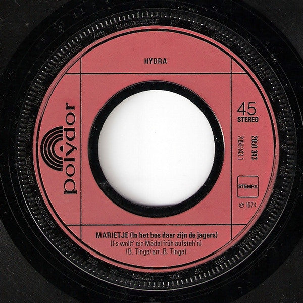 Hydra - Marietje (B) 27522 Vinyl Singles Hoes: Redelijk