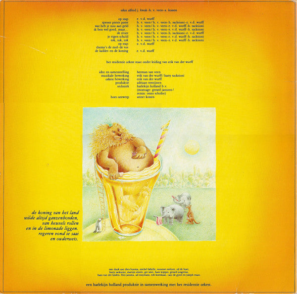 Herman van Veen En Het Residentie Orkest - Alfred J. Kwak (LP) 50796 Vinyl LP Goede Staat