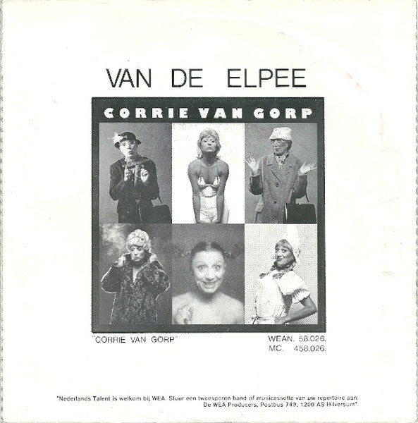 Corrie van Gorp - Een Hollandse Boerenmeid (B-Keus) Vinyl Singles Vinyl Goed / Hoes Redelijk