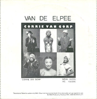 Corrie van Gorp - Een Hollandse Boerenmeid (B-Keus) Vinyl Singles Vinyl Goed / Hoes Redelijk