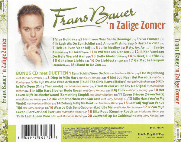 Frans Bauer - 'n Zalige Zomer (CD) Compact Disc Goede Staat