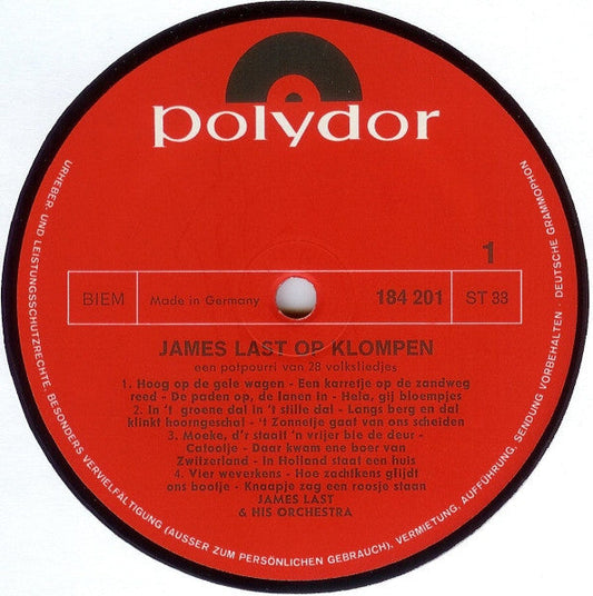 James Last - James Last Op Klompen (LP) 49640