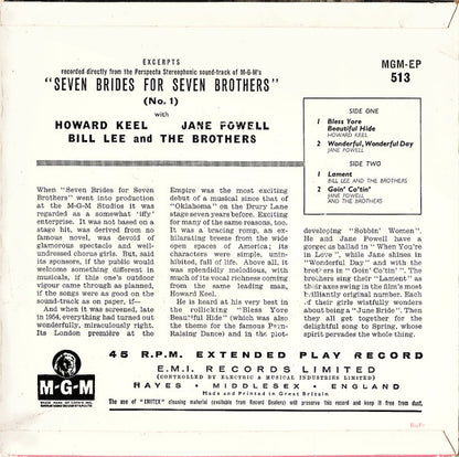 Various - Seven Brides For Seven Brothers (No. *) Vinyl Singles EP Vinyl Very Good (VG) <br> Hoes Good Plus (G+)