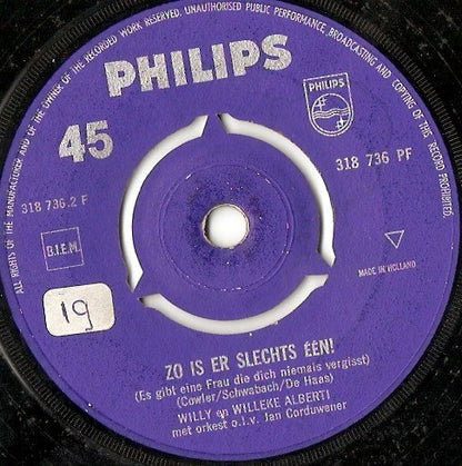 Willy & Willeke Alberti - Moeder, Hoe Kan Ik Je Danken? Vinyl Singles Vinyl Very Good (VG) <br> Hoes Generic