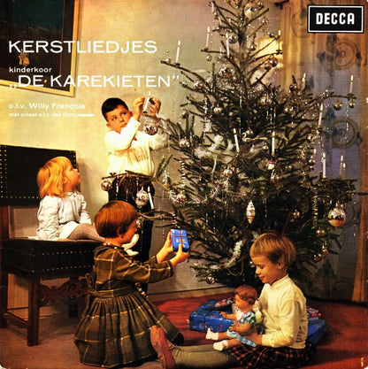 Kinderkoor De Karekieten - Kerstliedjes (10") Vinyl LP 10" Goede Staat