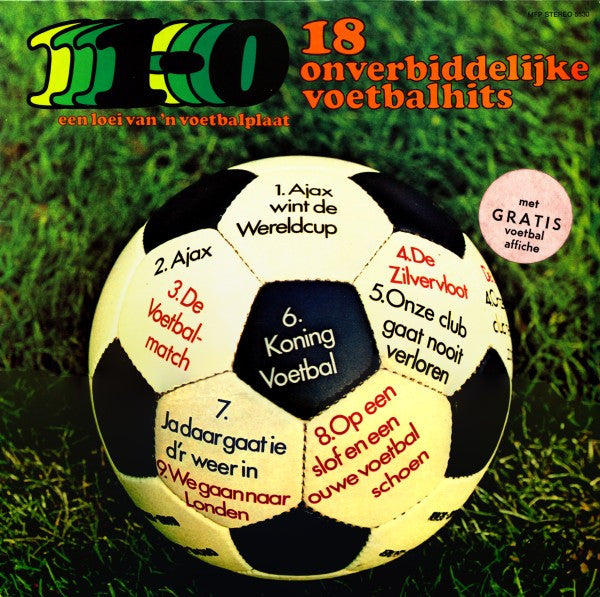 Dick Doorn - 1-0, 18 Onverbiddelijke Voetbalhits (LP) 51601