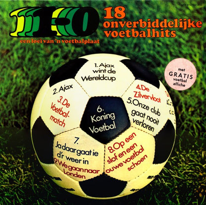 Dick Doorn - 1-0, 18 Onverbiddelijke Voetbalhits (LP) 51601