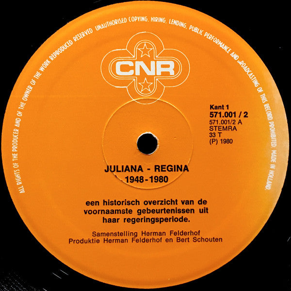Various - Juliana Regina 1948 - 1980 (LP) 41948