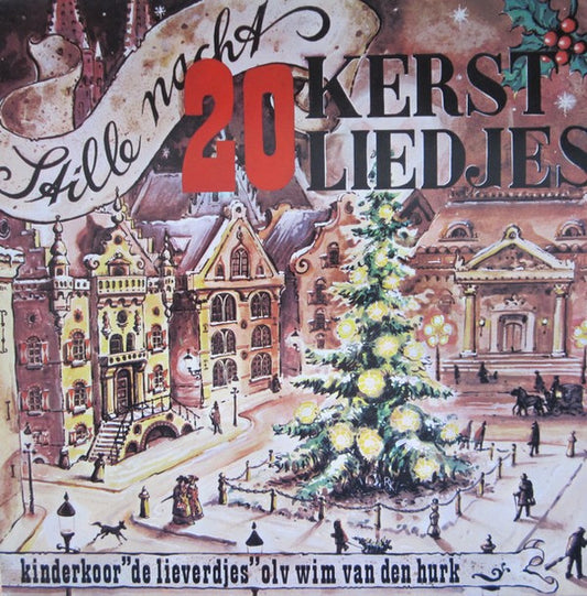 Kinderkoor De Lieverdjes - 20 Kerstliedjes (LP) Vinyl LP Goede Staat