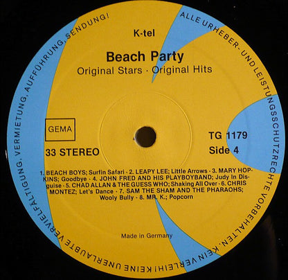 Various - Beach Party (LP) 49996 Vinyl LP VINYLSINGLES.NL