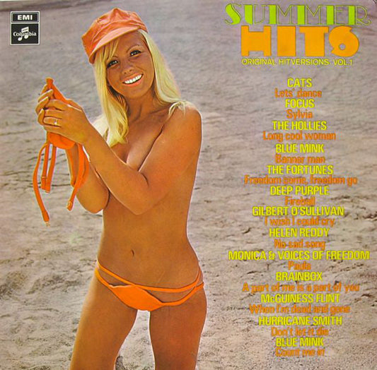 Various - Summer Hits (Original Hitversions Vol.*) (LP) Vinyl LP Vinyl Very Good (VG) <br> Hoes Good Plus (G+)