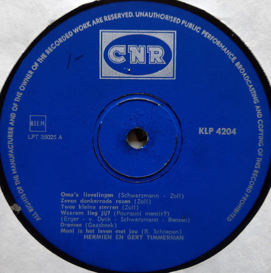 Gert En Hermien - Gert En Hermien (LP) Vinyl LP Vinyl Zeer Goed / Hoesje Goed "VINYLSINGLES.NL"