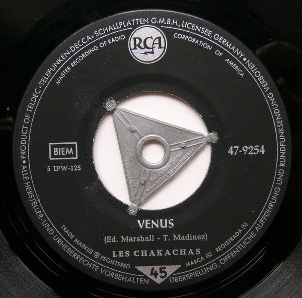 Chakachas - Venus Vinyl Singles Vinyl Very Good (VG) <br> Hoes Generic