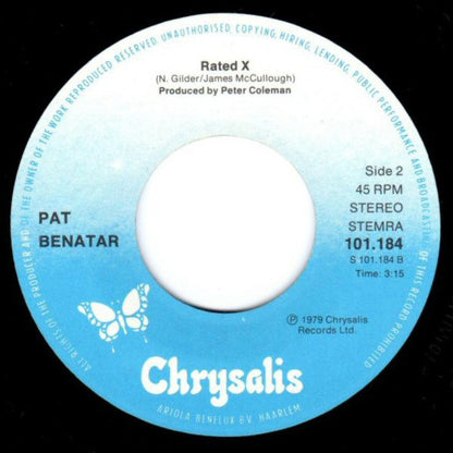 Pat Benatar - I Need A Lover