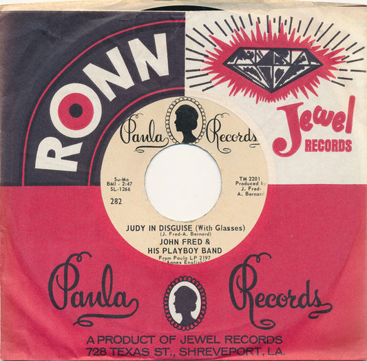 John Fred And His Playboy Band -Judy In Disguise (With Glasses)