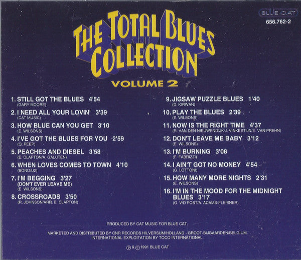Various - The Total Blues Collection Volume 2 (CD) Compact Disc Goede Staat