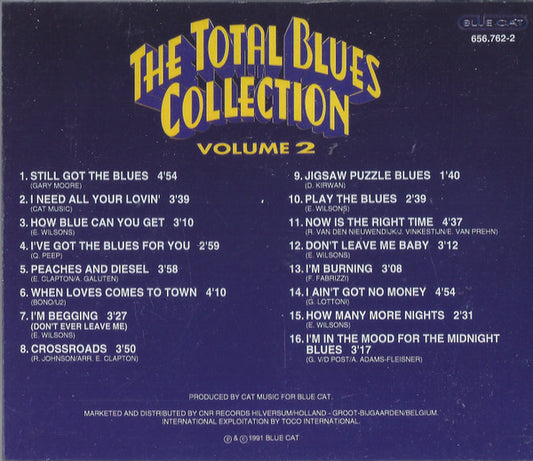 Various - The Total Blues Collection Volume 2 (CD) Compact Disc Goede Staat "VINYLSINGLES.NL"