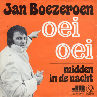 Jan Boezeroen - Oei Oei Vinyl Singles Media VG / Sleeve G