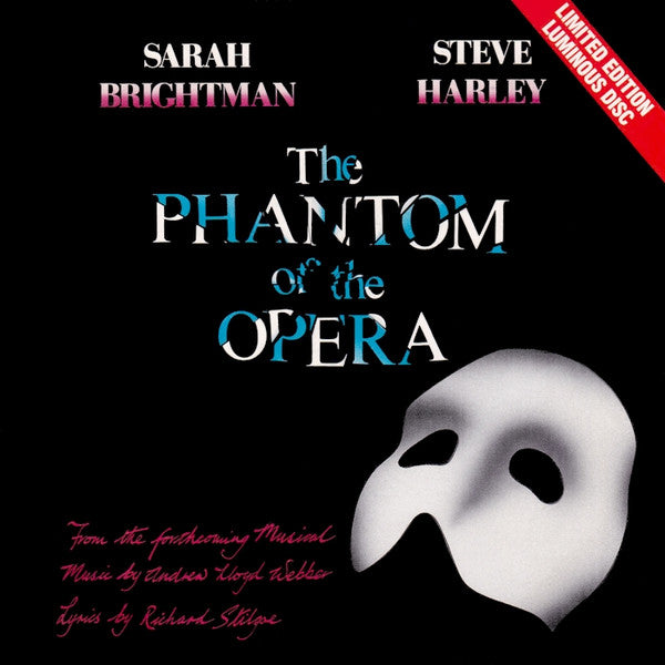 Sarah Brightman, Steve Harley - The Phantom Of The Opera Vinyl Singles Vinyl Very Good (VG) <br> Hoes Good Plus (G+)