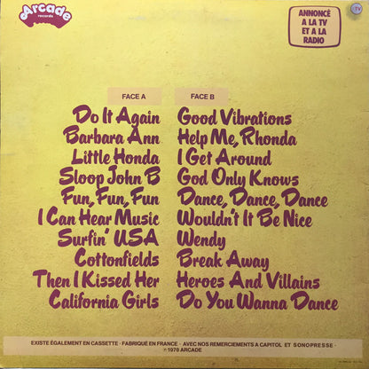 Beach Boys - Leurs 20 Plus Grands Succes (LP) Vinyl LP Vinyl Very Good (VG) <br> Hoes Good Plus (G+)