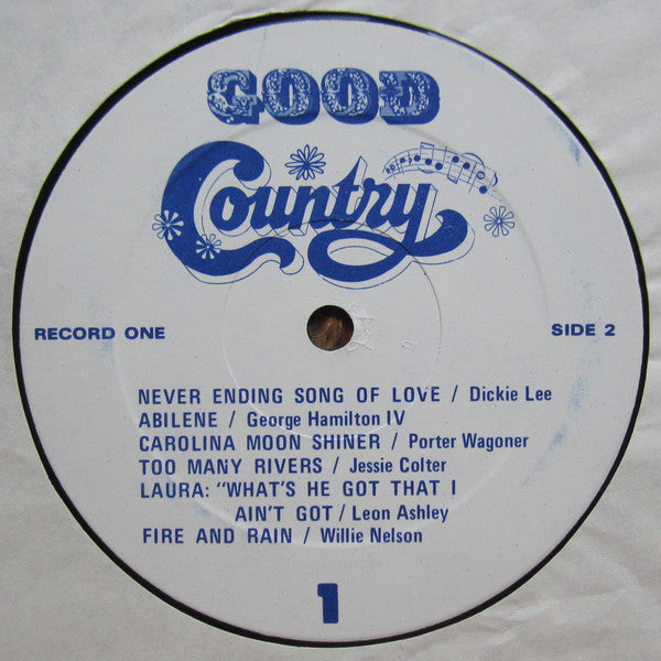 Various - Country's Best (LP) Vinyl LP Dubbel Vinyl Very Good (VG) <br> Hoes Good Plus (G+)