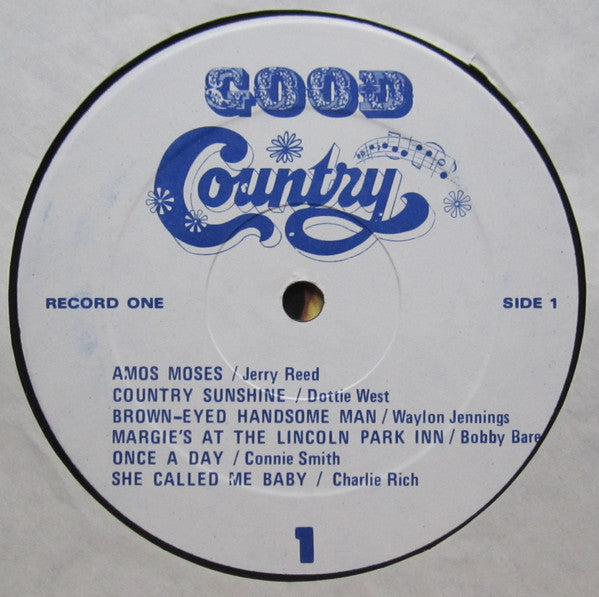 Various - Country's Best (LP) Vinyl LP Dubbel Vinyl Very Good (VG) <br> Hoes Good Plus (G+)