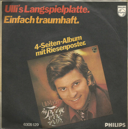 Ulli Martin - Du Mußt Nicht Weinen Vinyl Singles Vinyl Very Good (VG) <br> Hoes Good Plus (G+)