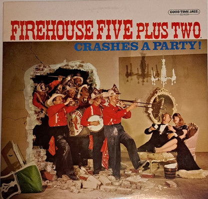 Firehouse Five Plus Two - Crashes A Party! (LP) 51083 Vinyl LP Goede Staat