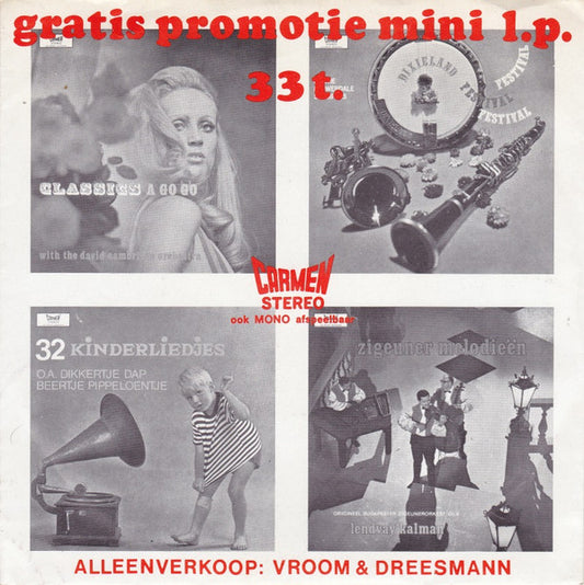 Various - Carmen Mini - LP Vinyl Singles Vinyl Zeer Goed / Hoesje Goed "VINYLSINGLES.NL"