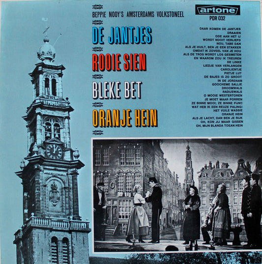 Beppie Nooy's Amsterdams Volkstoneel - De Jantjes - Rooie Sien - Bleke Bet - Oranje Hein (LP) Vinyl LP VINYLSINGLES.NL