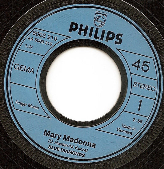 Blue Diamonds - Mary Madonna