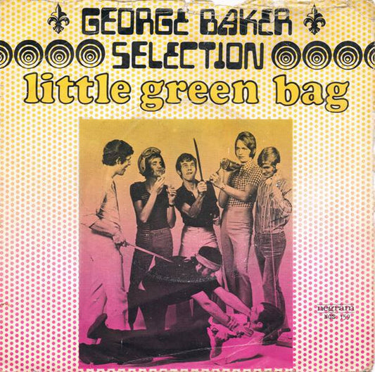 George Baker Selection - Little Green Bag Vinyl Singles Vinyl Zeer Goed / Hoesje Goed "VINYLSINGLES.NL"