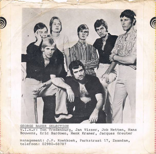 George Baker Selection - Little Green Bag Vinyl Singles Vinyl Zeer Goed / Hoesje Goed "VINYLSINGLES.NL"