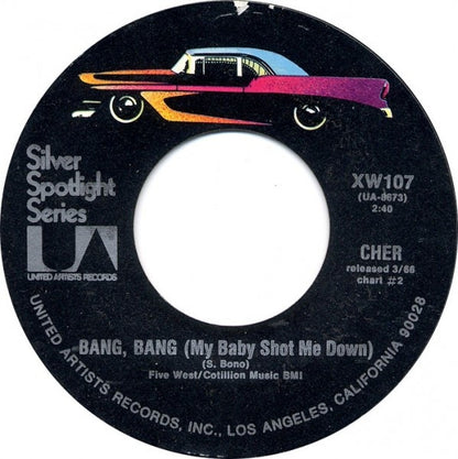 Cher - Bang Bang (My Baby Shot Me Down) Vinyl Singles Vinyl (VG) <br> Hoes Generic