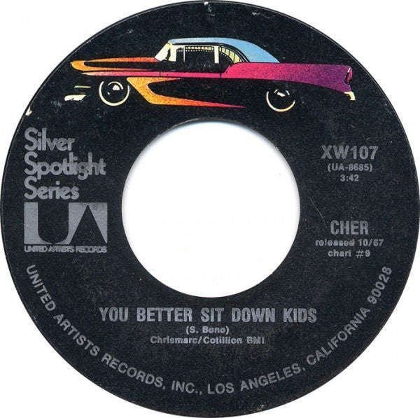 Cher - Bang Bang (My Baby Shot Me Down) Vinyl Singles Vinyl (VG) <br> Hoes Generic