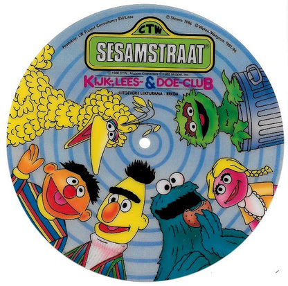 Sesamstraat - Bert En Ernie (Flexi-disc) Flexi-disk Vinyl Very Good (VG) <br> Hoes Good Plus (G+)