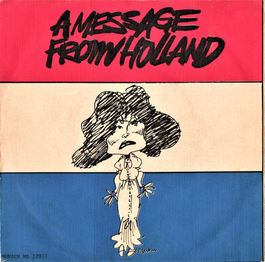 Manfred Langer - A Message From Holland 38843 Vinyl Singles Goede Staat