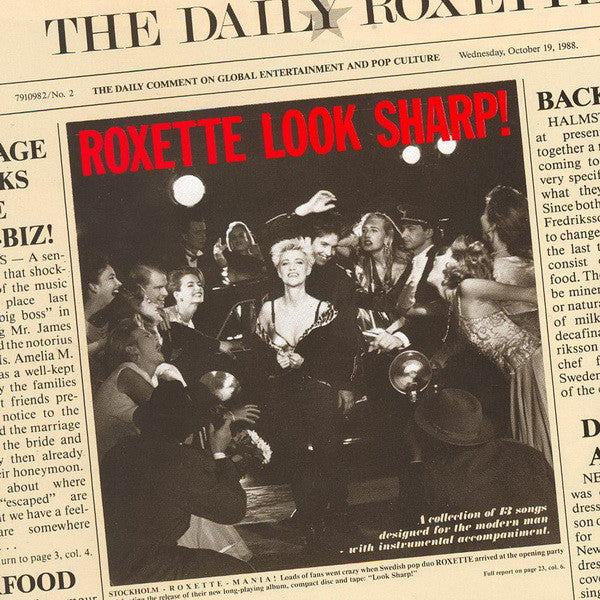 Roxette - Look Sharp! (CD) Compact Disc Goede Staat