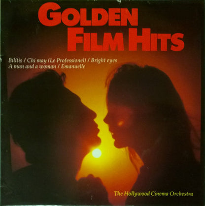 Hollywood Cinema Orchestra - Golden Film Hits (LP) Vinyl LP Vinyl Very Good (VG) <br> Hoes Good Plus (G+)