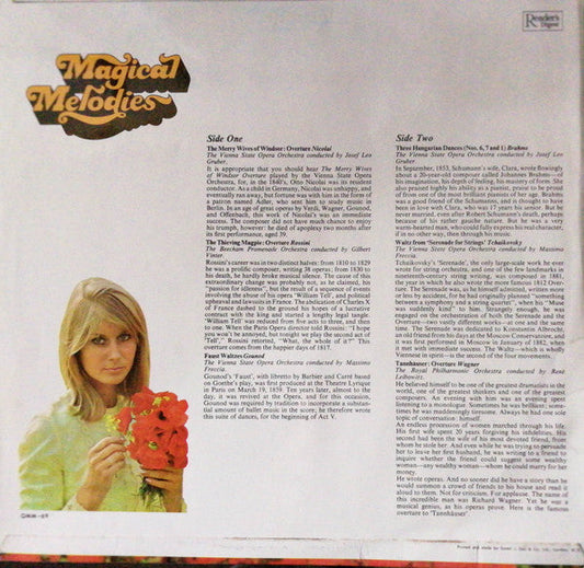 Various - Magical Melodies (LP) Vinyl LP Vinyl Zeer Goed / Hoesje Goed "VINYLSINGLES.NL"