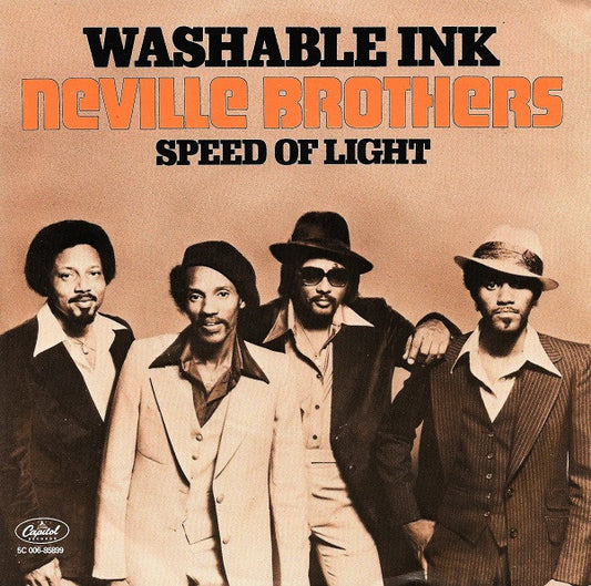 Neville Brothers - Washable Ink 33852 Vinyl Singles Goede Staat