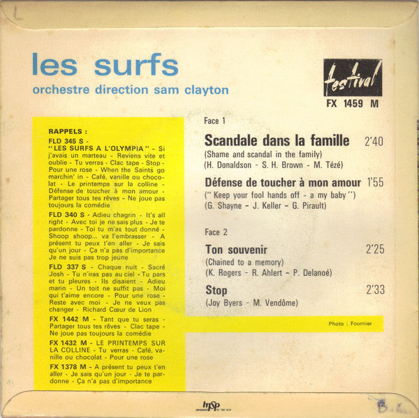 Les Surfs - Scandale Dans la Famille (EP) 33335 Vinyl Singles EP Goede Staat