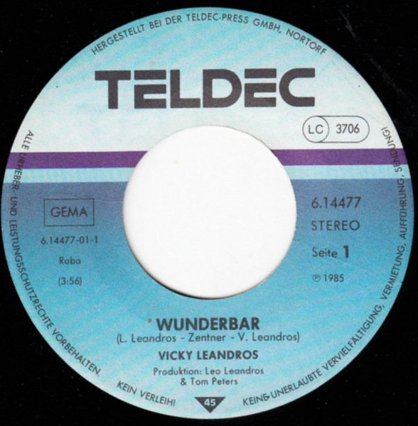 Vicky Leandros - Wunderbar
