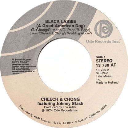 Cheech & Chong - Black Lassie 37287 Vinyl Singles Goede Staat