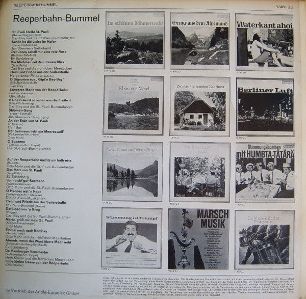 Various - Reeperbahn-Bummel (LP) 50328 Vinyl LP VINYLSINGLES.NL