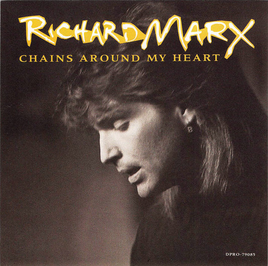Richard Marx - Chains Around My Heart Vinyl Singles Vinyl Goed / Hoes Sticker