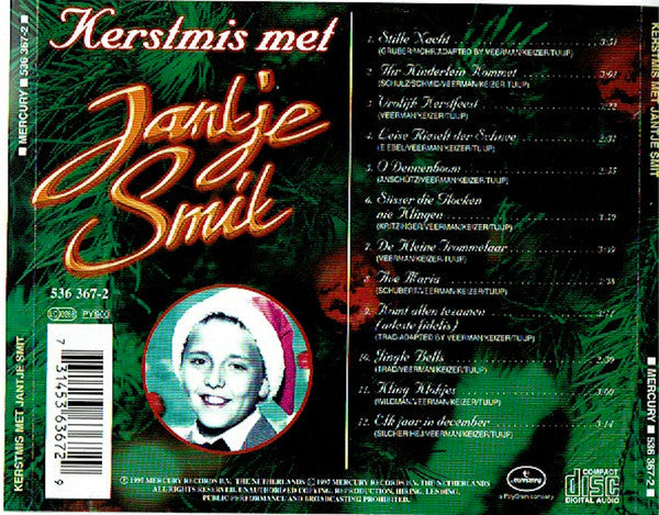 Jan Smit - Kerstmis Met Jantje Smit (CD) Compact Disc Goede Staat
